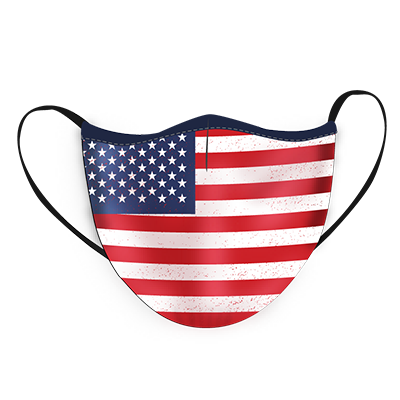 USA Flag (6 Masks in a Package)